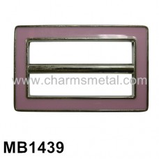 MB1439 - Rectangular Buckle With Enamel